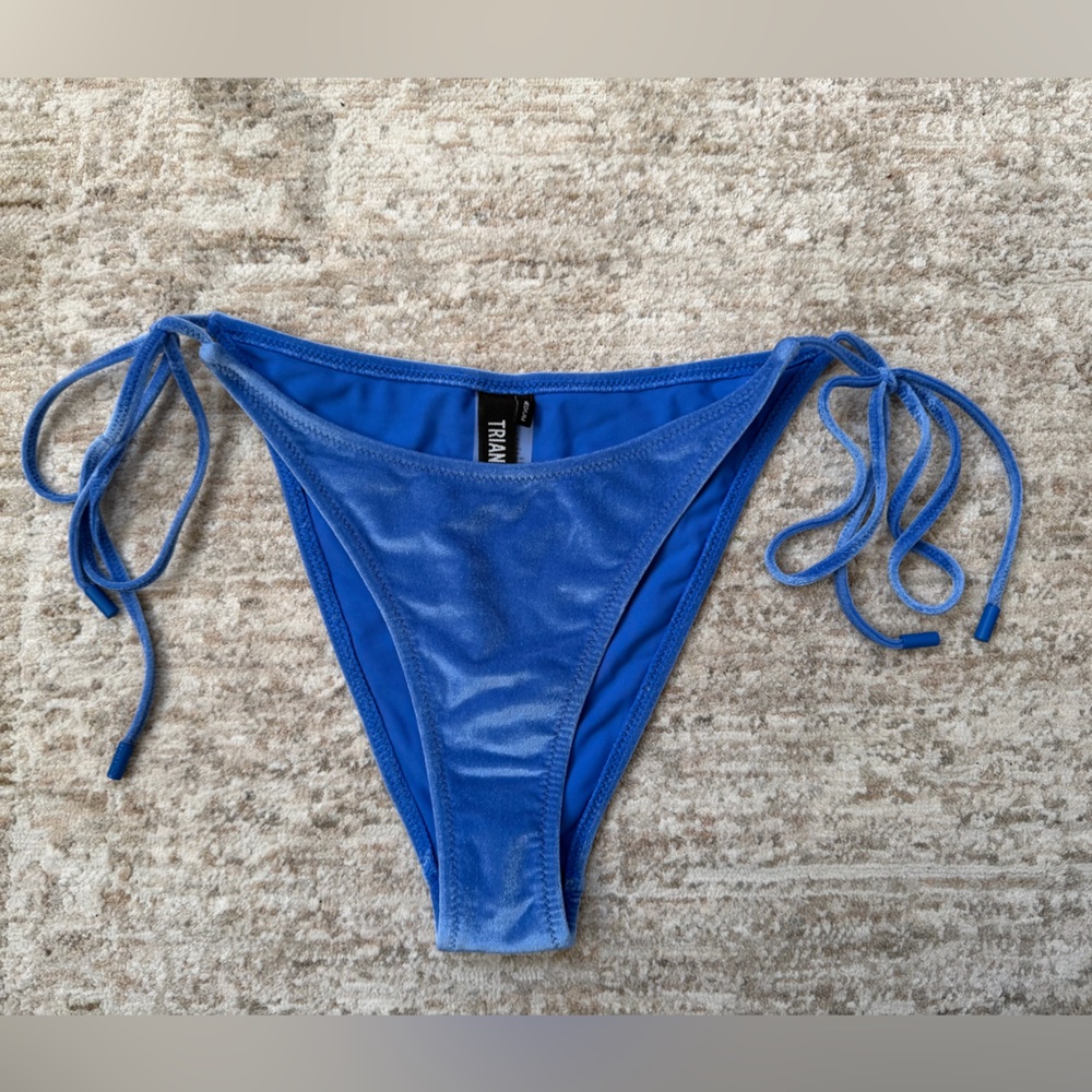 Triangl Swimwear Blue Bikini set Size M
